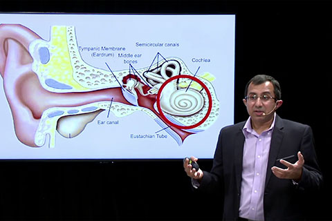 Dr. Suhrud Rajguru, Associate Professor of Biomedical Engineering and Otolaryngology